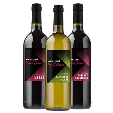 WineXpert Private Reserve Bottles